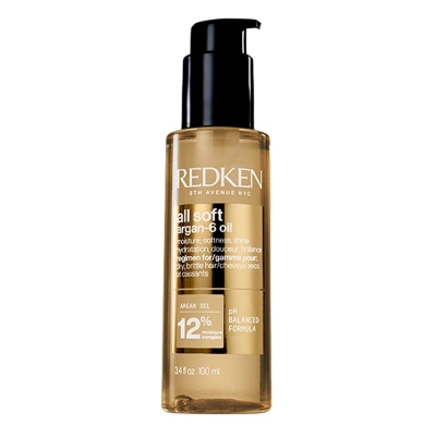Redken NYC All Soft Argan-6 масла за коса во еден производ 100мл