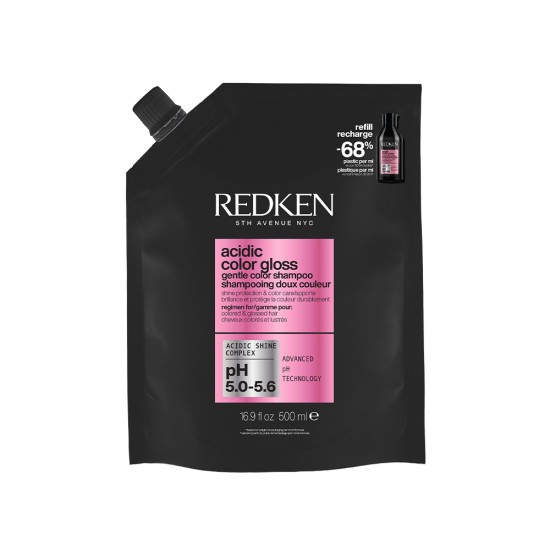 Redken NYC Acidic Color Gloss шампон за заштита и нега на сите типови боена коса Refill 500ml