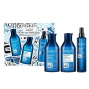 Redken NYC Extreme шампон за нега на оштетена коса 300ml + Extreme балсам за нега на оштетена коса 300ml + Extreme Anti Snap спреј за нега на оштетена коса 250ml