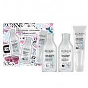 Redken NYC Acidic Bonding Concentrate шампон за оштетена коса и испукани влакна 300ml + Acidic Bonding Concentrate балсам за оштетена коса и испукани влакна 300ml + Acidic Bonding Concentrate крема без одмивање за оштетена коса и испукани влакна 150ml